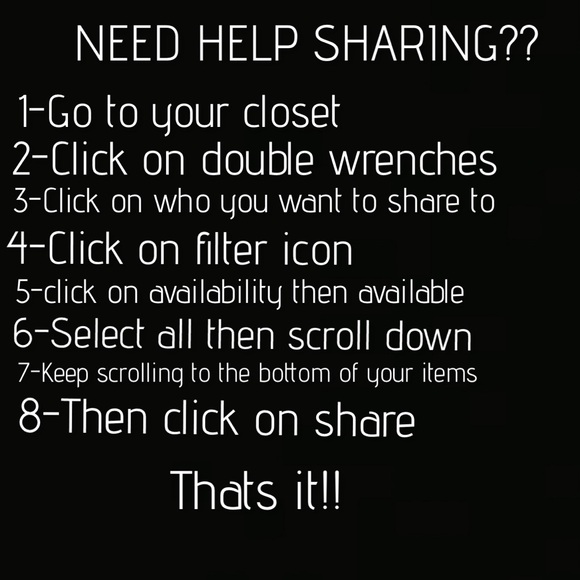 HELP WITH SHARING IN BULK - Picture 1 of 1
